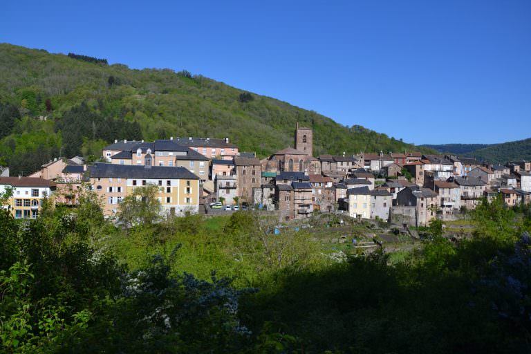 Vue Saint-Sernin-sur-Rance