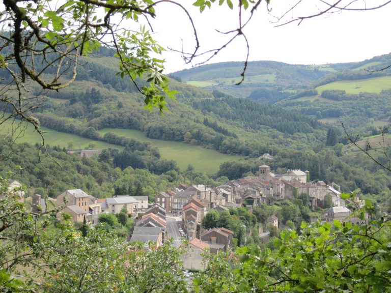 Vue Saint-Sernin-sur-Rance